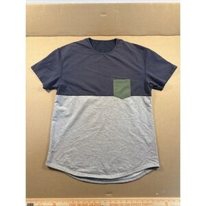 BYLT Men's Basics Drop-Cut LUX T-Shirt Pocket Size XL